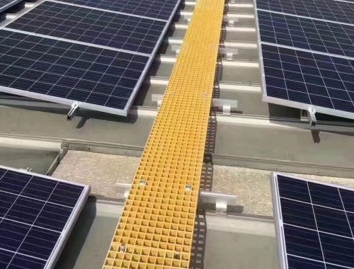 【18新利luck官网】太阳能光伏板玻璃钢检修通道